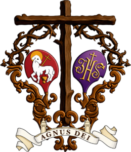 Escudo de la Asociación Cultural Cofrade Abnegación de San Bernardo